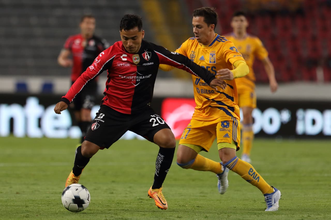 Jairo Torres, en su último patido con Atlas antes de ir a la MLS con el Chicago Fire, abrió el marcador antes de que el 'Diente' López igualara el marcador por la vía del penal en la agonía.