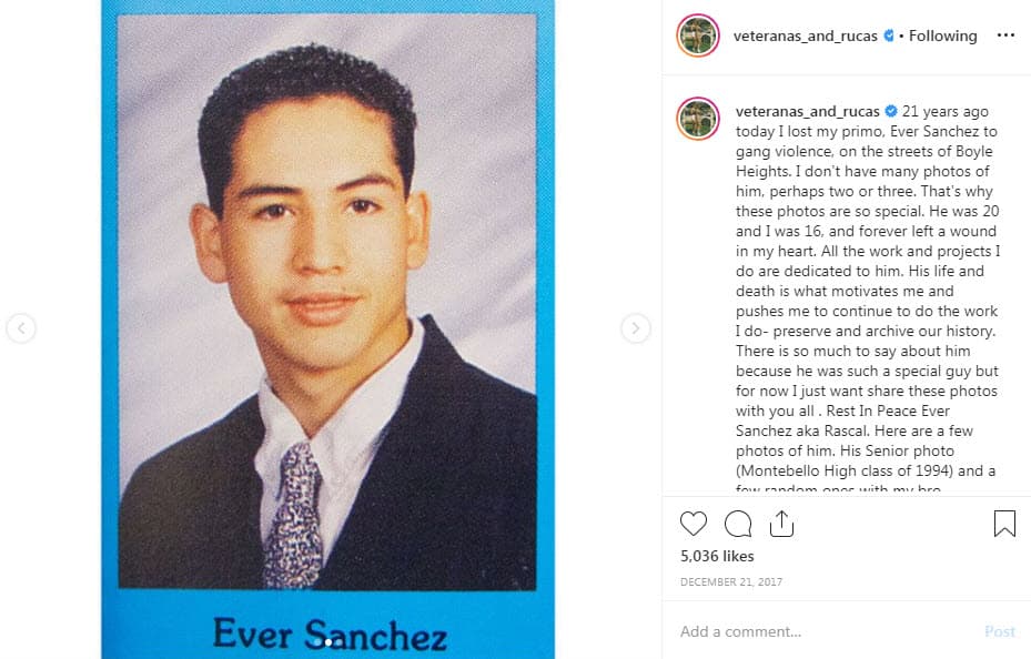 Fotografía de Ever Sánchez, primo de Guadalupe.