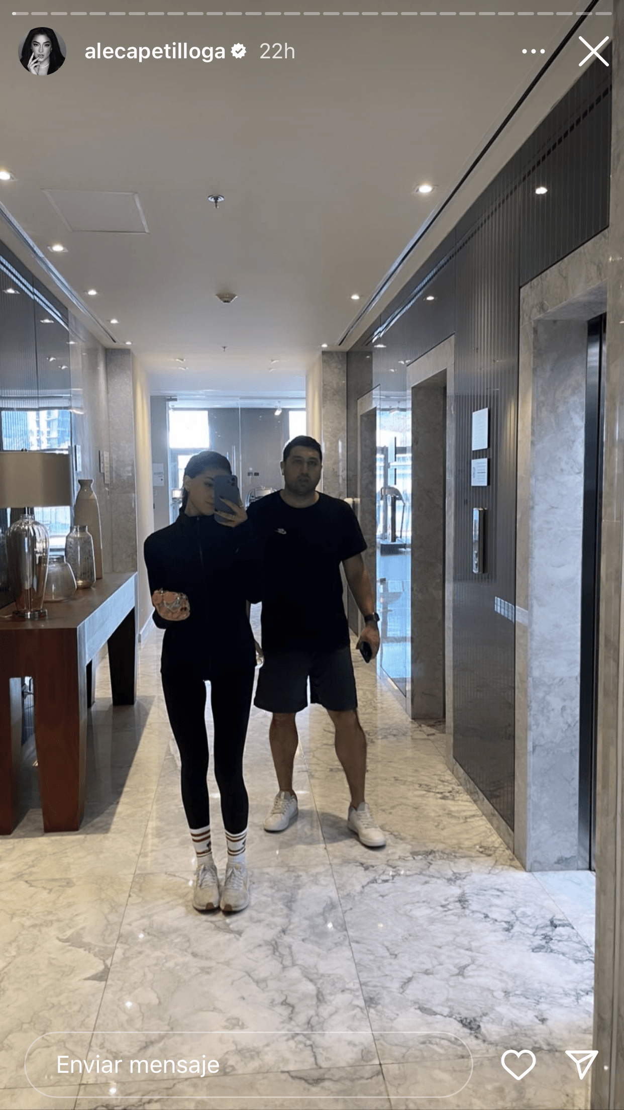 <b>"Nader está feliz en México"</b>, dijo la joven en un video que compartió en Instagram horas antes de cenar con él, sus padres y el resto de su familia.
<br>