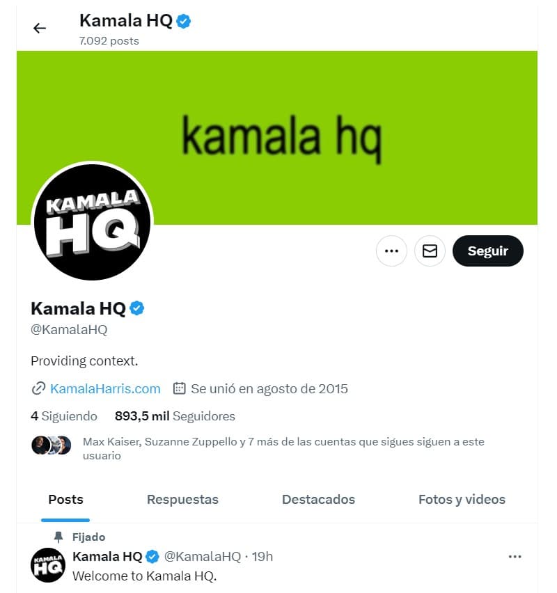 La campaña de Kamala imitó la portada del disco de Charli XCX.