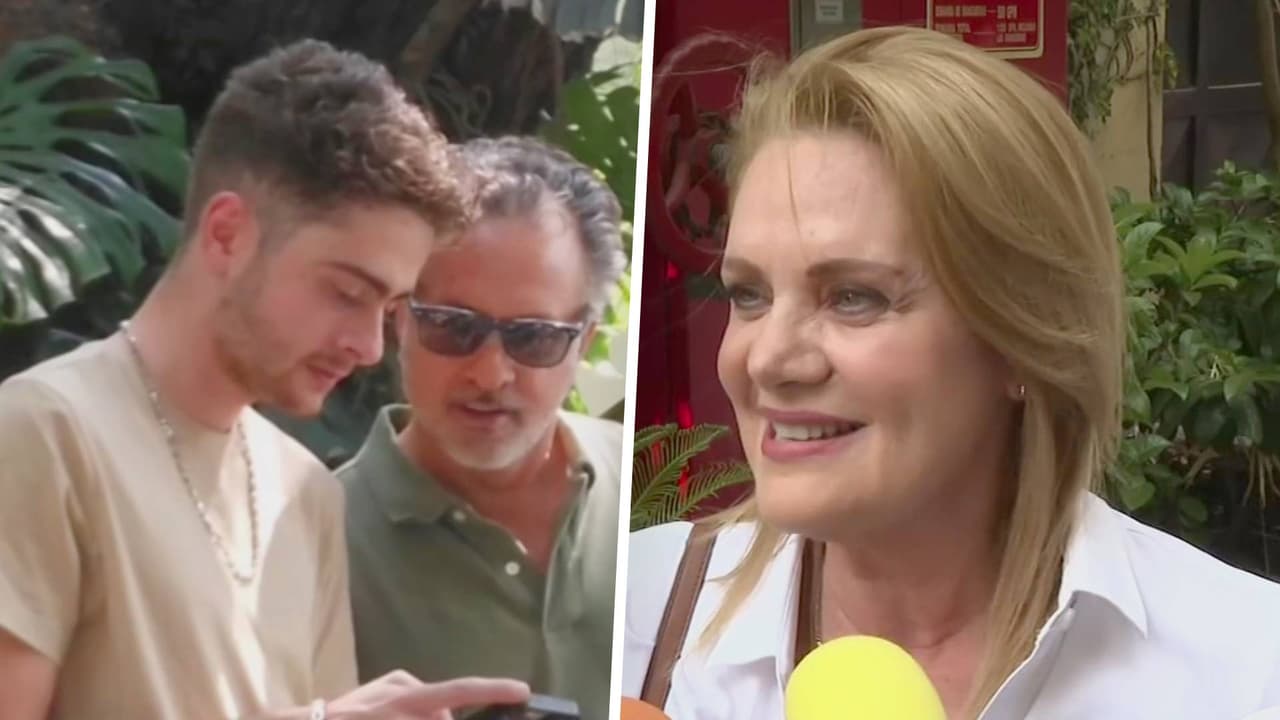 Erika Buenfil opina del reencuentro de su hijo con su padre y aclara si tiene contacto con él