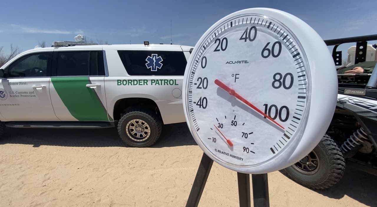 "Hemos tenido llamadas desgarradoras": advierten de los peligros de cruzar el desierto bajo 100°F