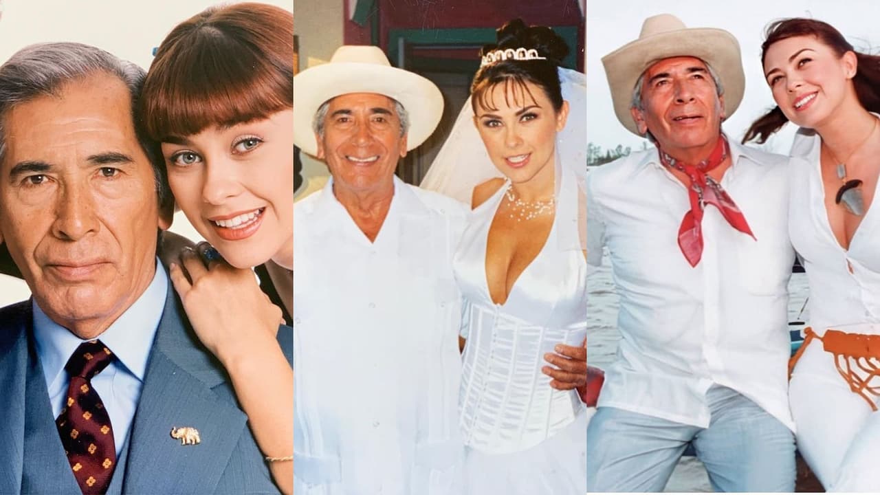 José Carlos Ruiz y Aracely Arámbula fueron papá e hija en 'Soñadoras' y 'Las vías del amor'.