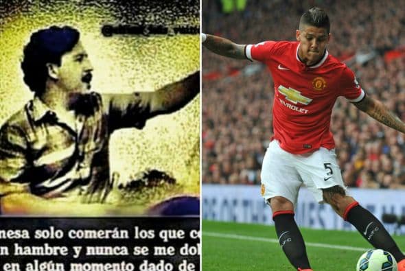 Marcos Rojos causa polémica por imagen en redes sociales