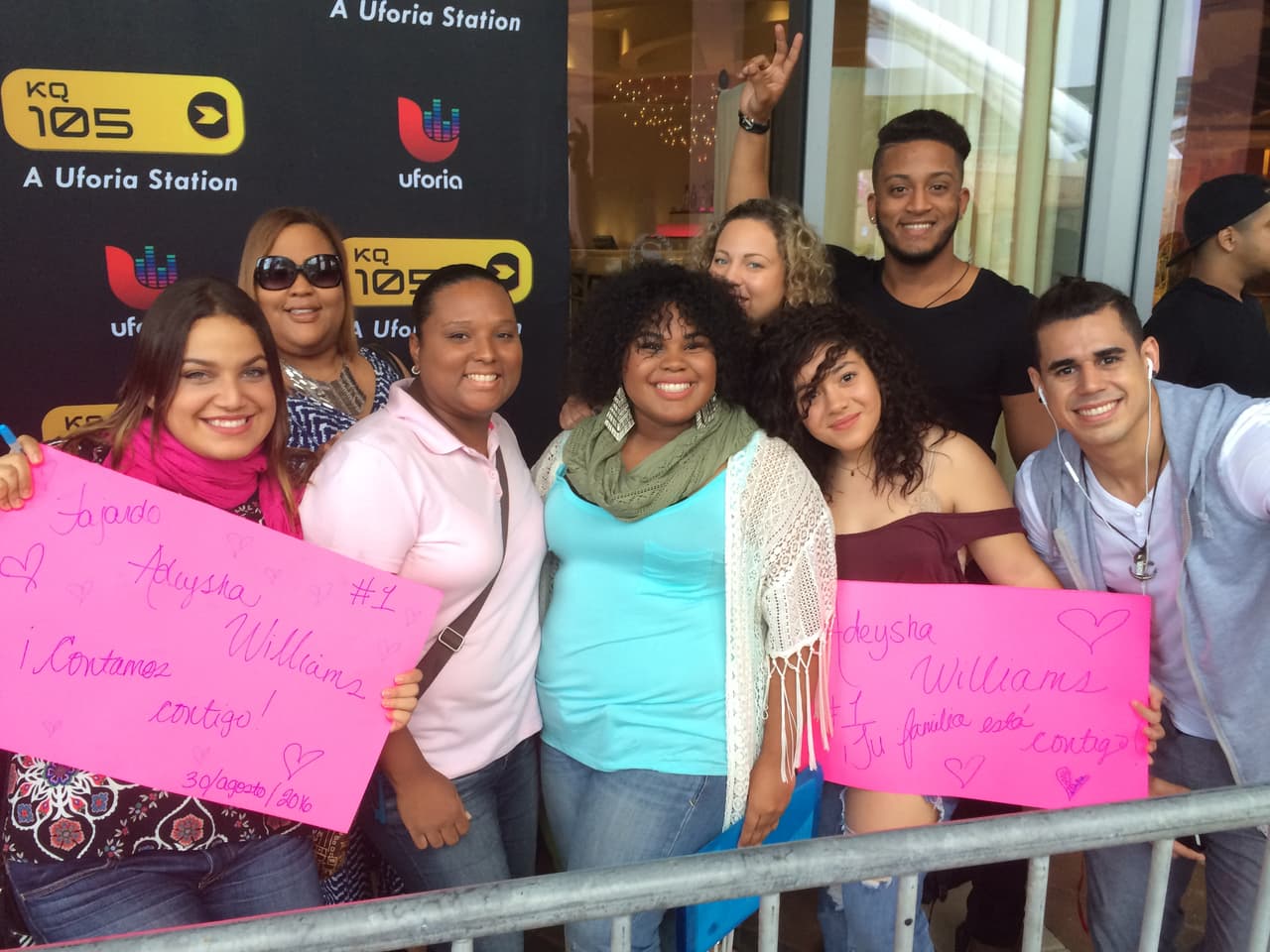 Las audiciones de La Banda comenzaron viento en popa en Puerto Rico. Cientos de chicos y chicas llegaron desde muy temprano a probar su suerte. Ni la lluvia impidió que hicieran largas filas.