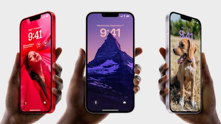 El iPhone 14 trae
<b> una pantalla de 6.1 y 6.7 pulgadas</b> y que, igual que su hermano Plus, contará con un procesador A15 Bionic —que ya usaba la versión 13—, pero “mejorado”. La compañía ya ha utilizado versiones mejoradas de procesadores existentes en algunos de sus modelos de iPad. La nueva versión usará el sistema operativo iOs 16.