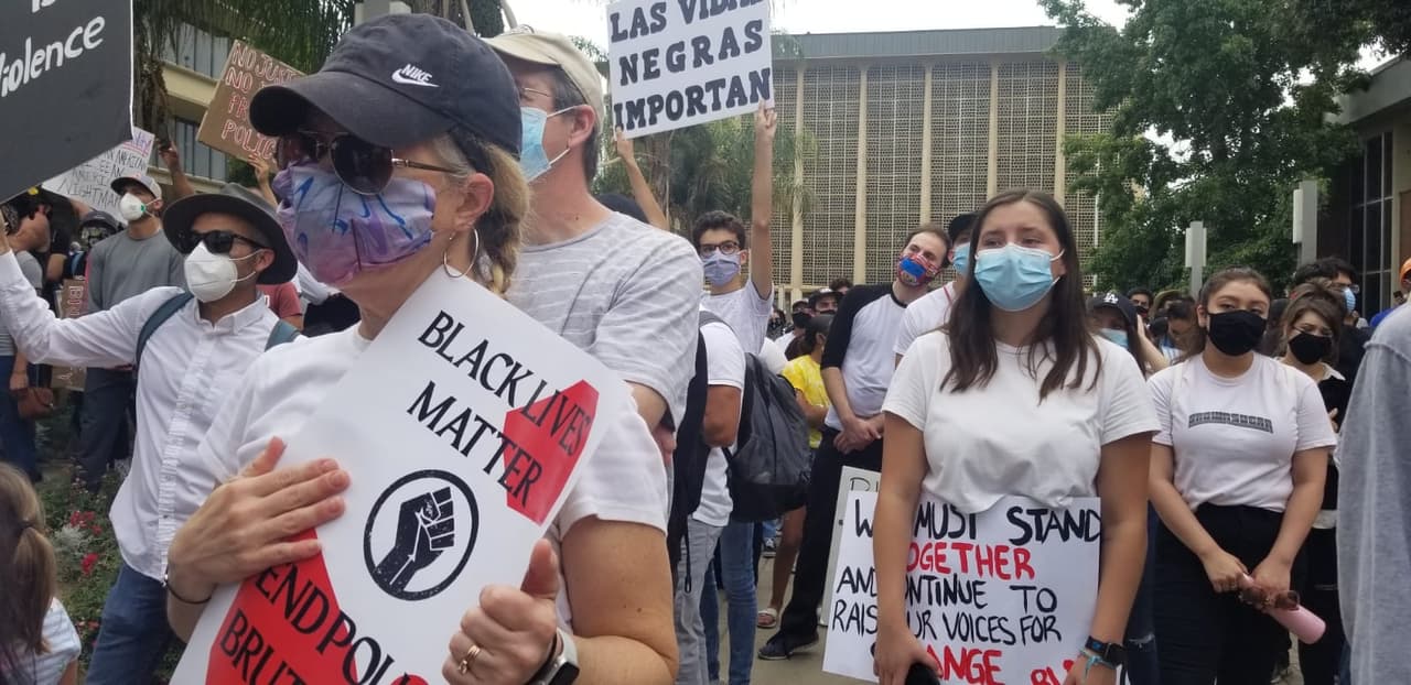 El jefe de Policía de la ciudad dijo sentirse orgulloso de su comunidad, y agregó que los 250 oficiales a cargo del monitoreo de la protesta no tuvieron necesidad de actuar.
