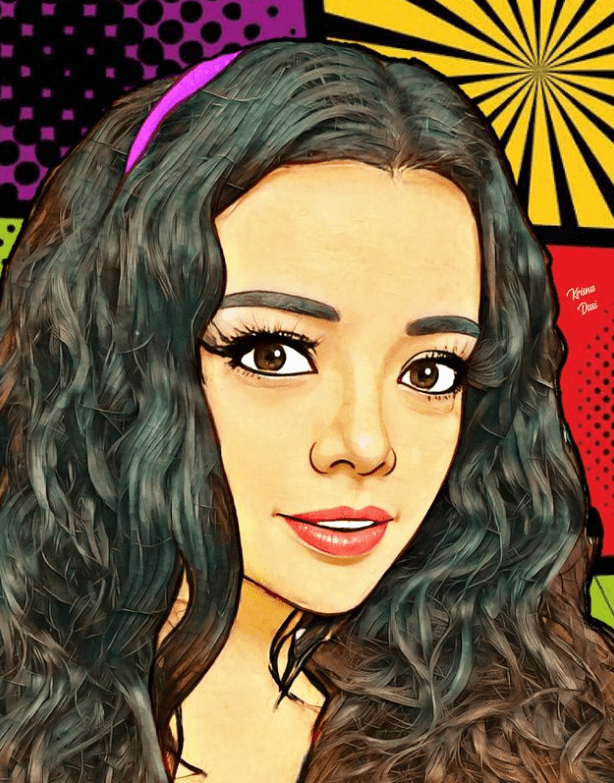 Krisna, hermana de Violeta Isfel