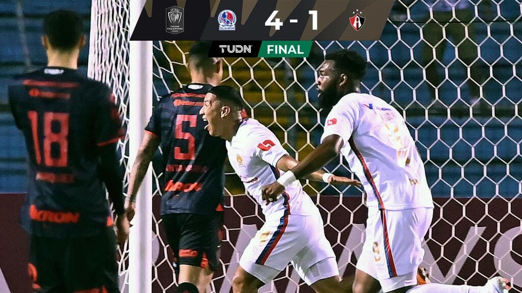 Resumen | Ridículo rojinegro... Olimpia aplasta al Atlas en Concacaf