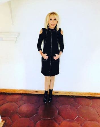 La conductora de 67 años de edad compartió una imagen de antaño, que la llevó a recibir infinidad de comentarios e, incluso, fue comparada con Lady Gaga.