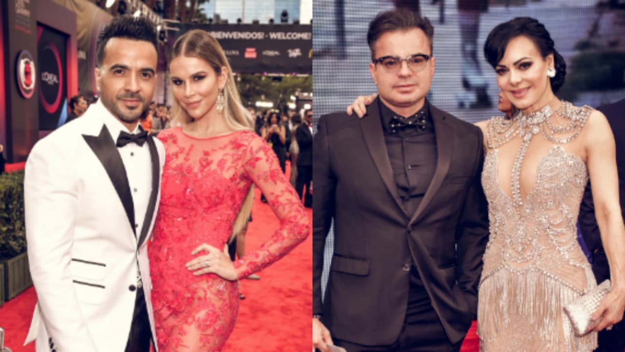 Pegaditos: mira las parejas que caminaron la alfombra roja de Latin GRAMMY 2017 