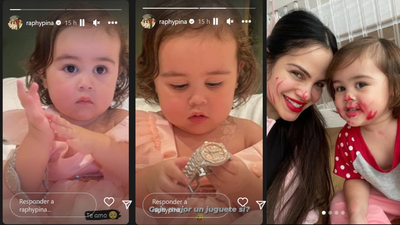 Raphy Pina también tuvo un mensaje para Vida Isabelle, la hija que tiene con Natti Natasha.