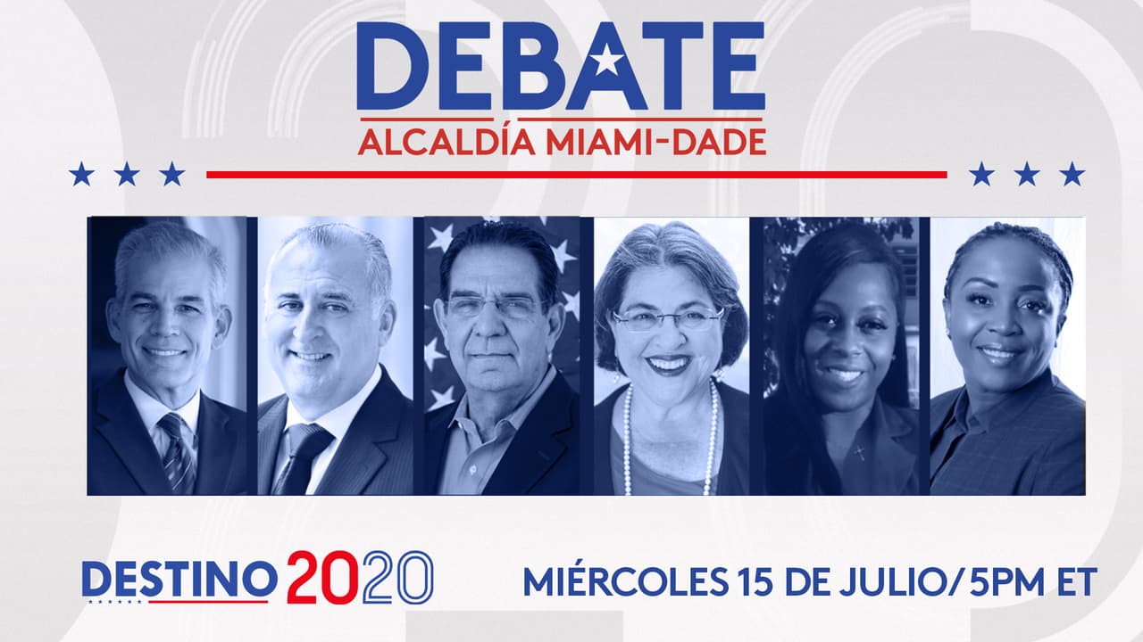 Coronavirus, brutalidad policial y racismo serán temas centrales en el debate entre los candidatos a la alcaldía de Miami-Dade 