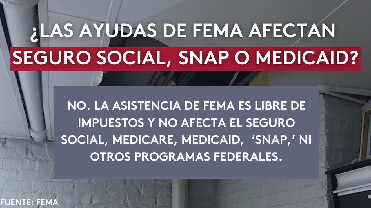 ¿Las subvenciones de FEMA afectarán mis beneficios del Seguro Social, impuestos, cupones de alimentos o Medicaid?
<br>