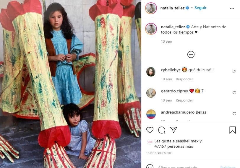 Natalia Tellez y hermana