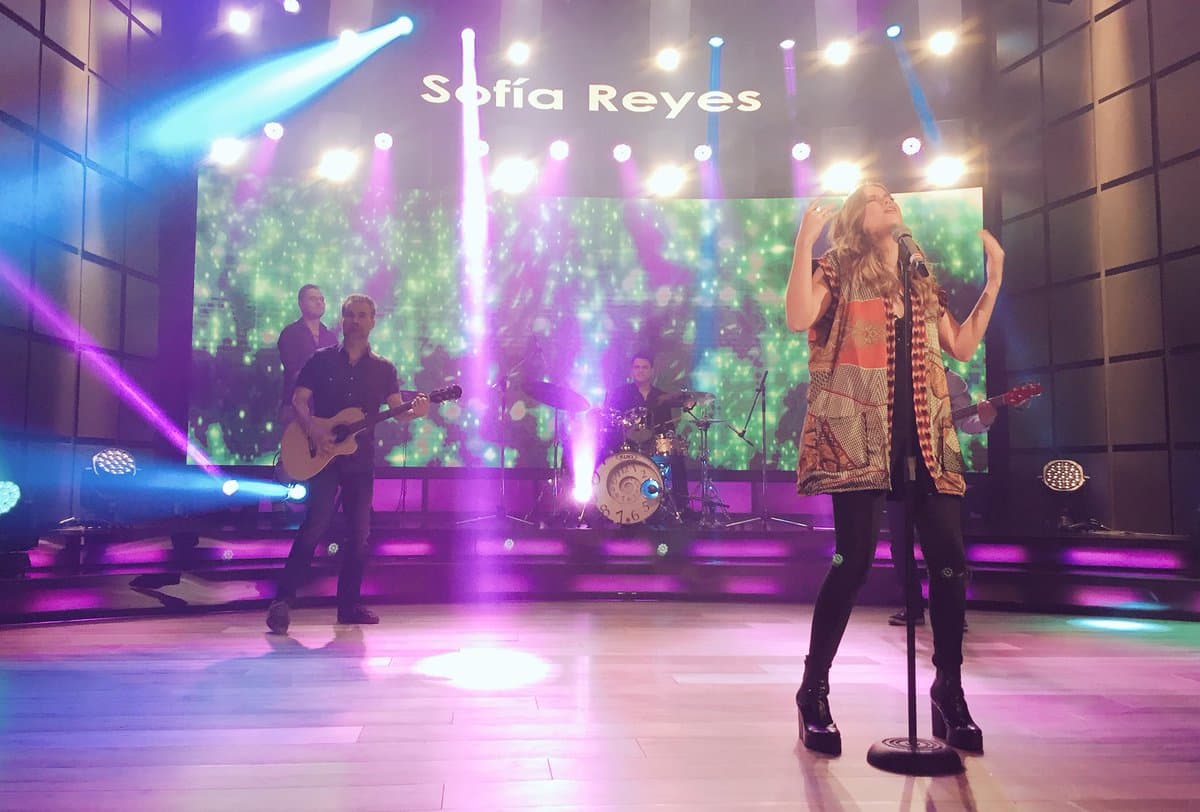 La mexiana Sofía Reyes nos puso a todos a bailar con su hit 'Llegaste Tu'.
