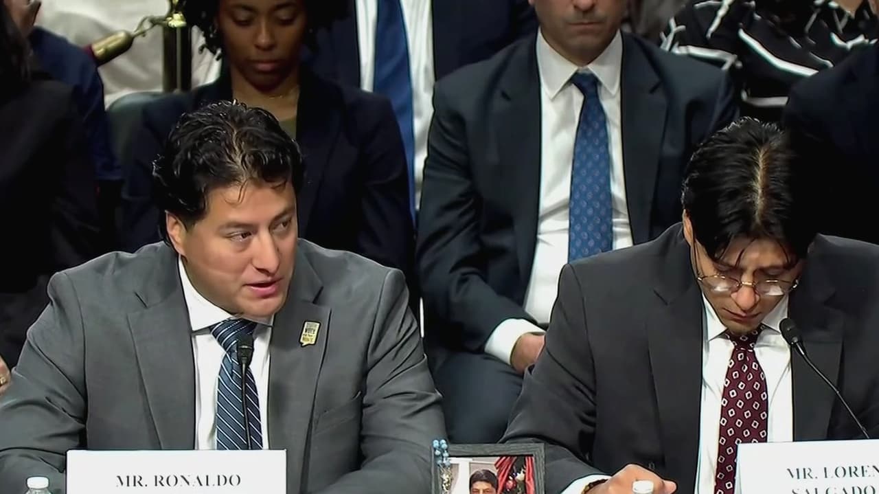 "Sé que mi papá me guía en la dirección correcta": Hijos de Lorenzo Salgado comparten testimonio en el Capitolio