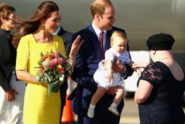 Su carácter sociable salió a flote y conquistó a sus anfitriones.