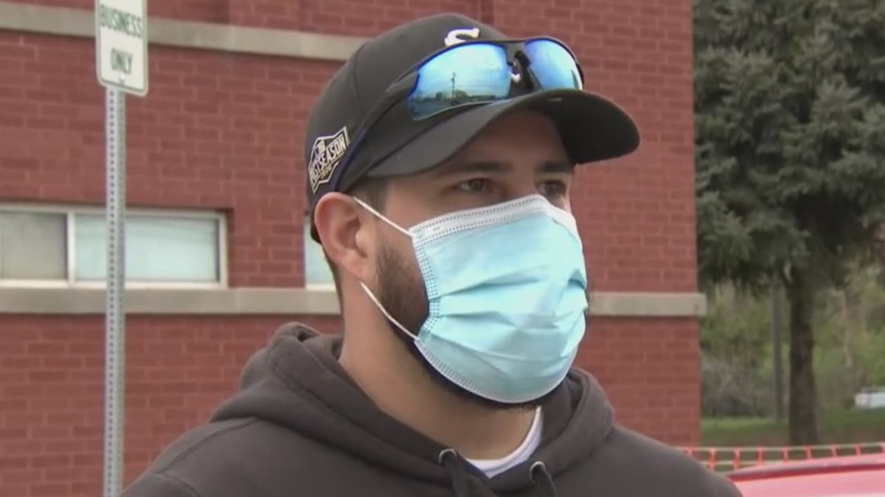 Kevin Landau, sin saber lo que estaba pasando, intervino para evitar que el sospechoso huyera de la escena. 
<br>