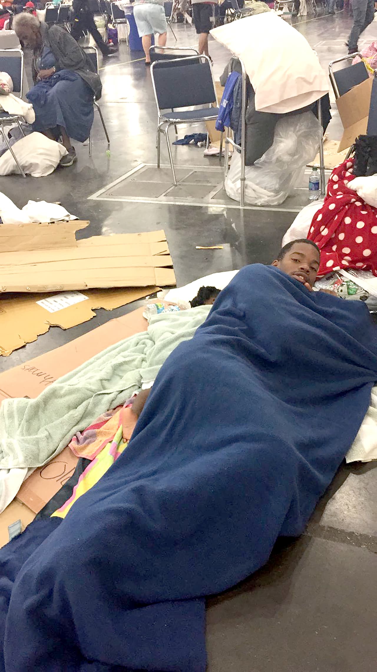 La Cruz Roja destinará comida suficiente para unas 20,000 personas en este refugio.