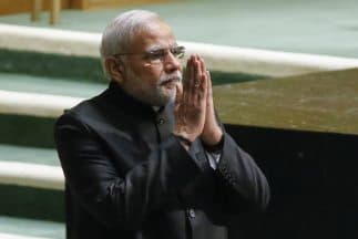 Narendra Modi, primer ministro de India.