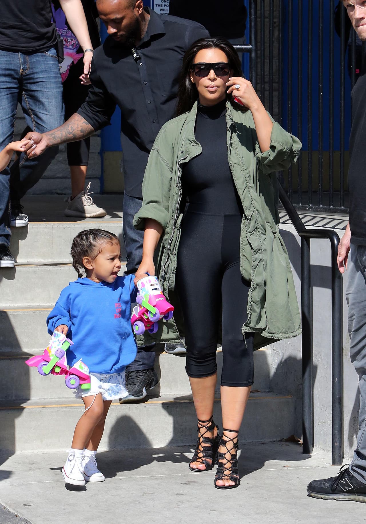 Quería patinar un poco más.