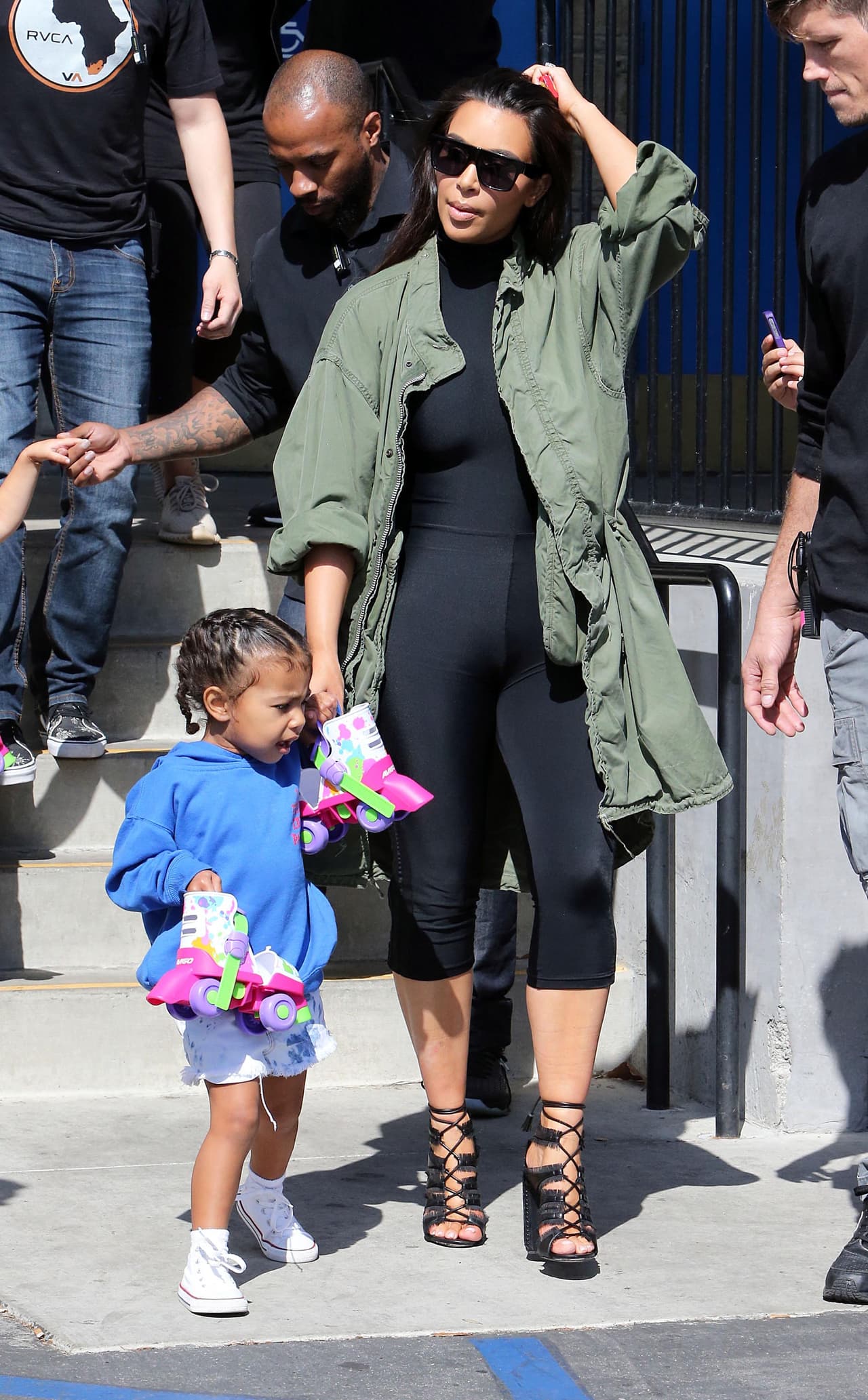 North La Kardashian luce mucho más delagada.