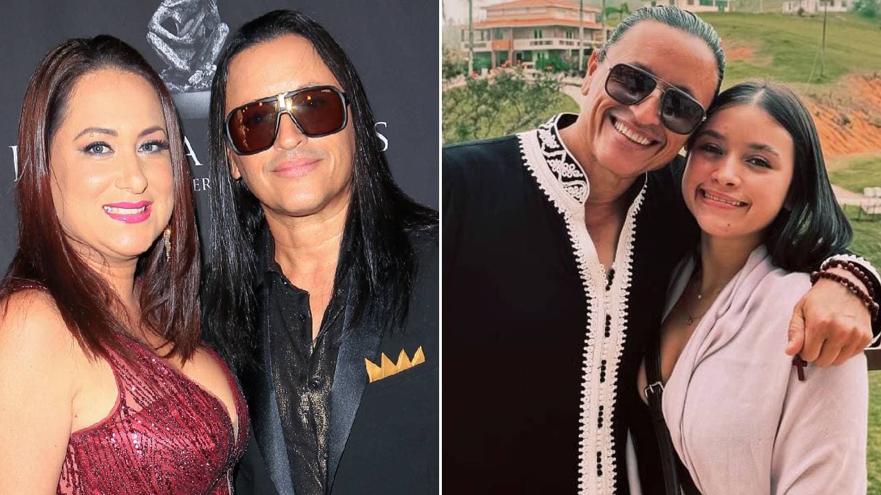 Elvis Crespo, su espareja Maribel Vega y su hija Génesis.