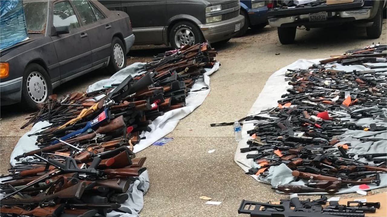 Descubren un enorme arsenal en una casa en el área de Holmby Hills