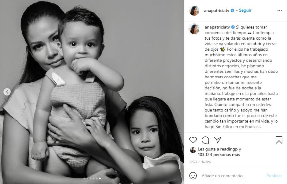 Este miércoles, la ganadora de NBL 2010 publicó en Instagram un mensaje para invitar a sus fans a escuchar el podcast '
<a href="https://www.pitaya.fm/sinfiltro" target="_blank">Sin filtro</a>' , en el que compartió cómo fue el proceso por el que pasó antes de tomar la decisión que cambiará su vida.