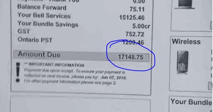 Factura iPhone Wifi-Assist
