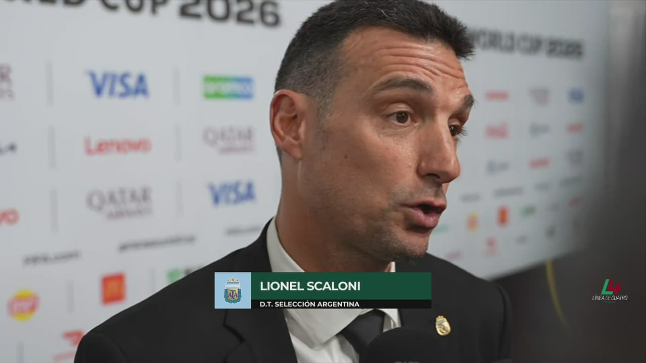 Scaloni analiza el Grupo de Argentina para la Copa del Mundo