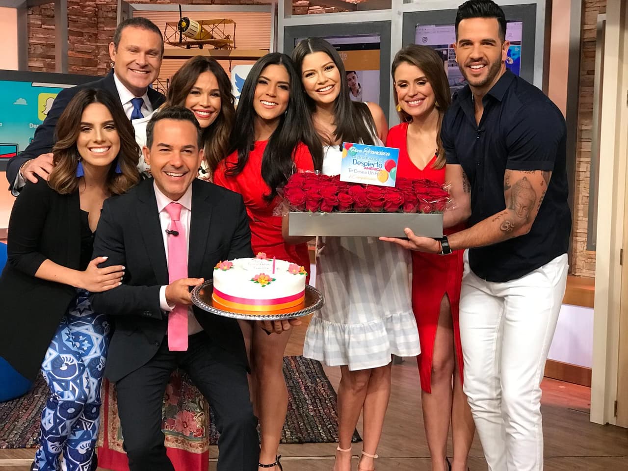 Francisca agradeció todas las muestras de amor que recibió de parte de sus seguidores, y por supuesto de su familia de Despierta América.