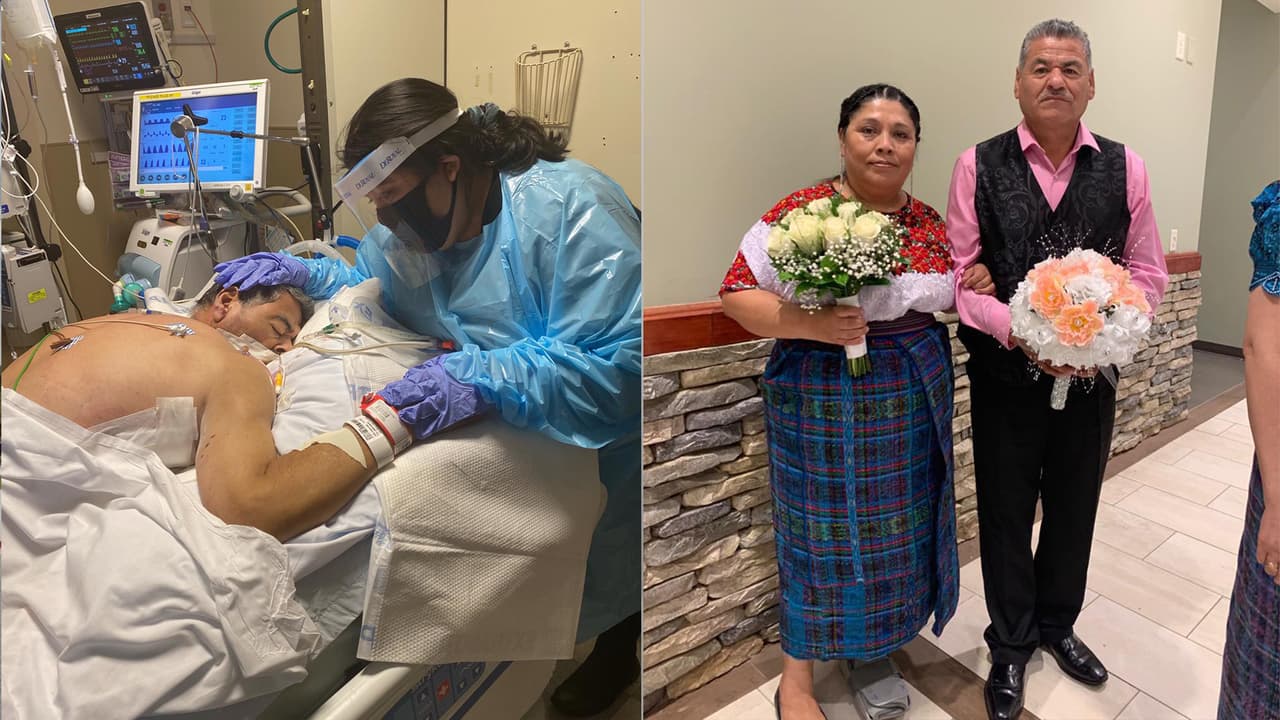 María y Daniel tenian 40 años de matrimonio. El 6 de enero tuvieron el aniversario nuevo cuarenta. Debieron pasarlo distanciado ya que Daniel estaba batallando por su vida en la UCI de un hospital.