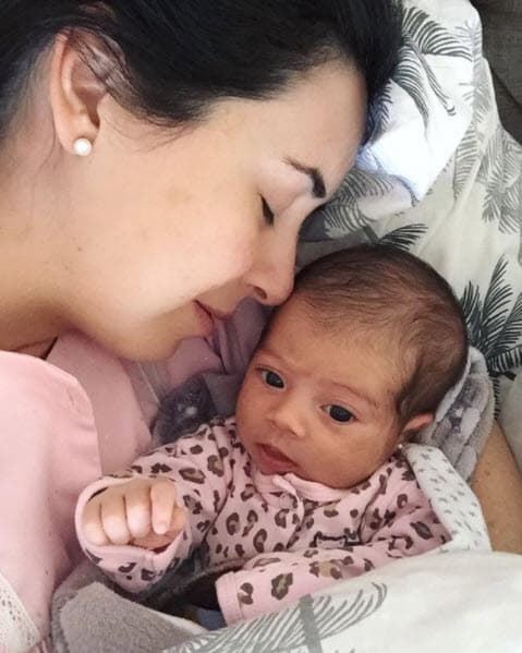 Isabella llegó a este mundo el 21 de octubre en la Ciudad de México, Fátima es mamá primeriza.