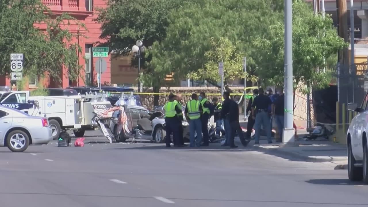 Accidente deja 7 muertos y 3 heridos después de una persecución de la Patrulla Fronteriza en El Paso