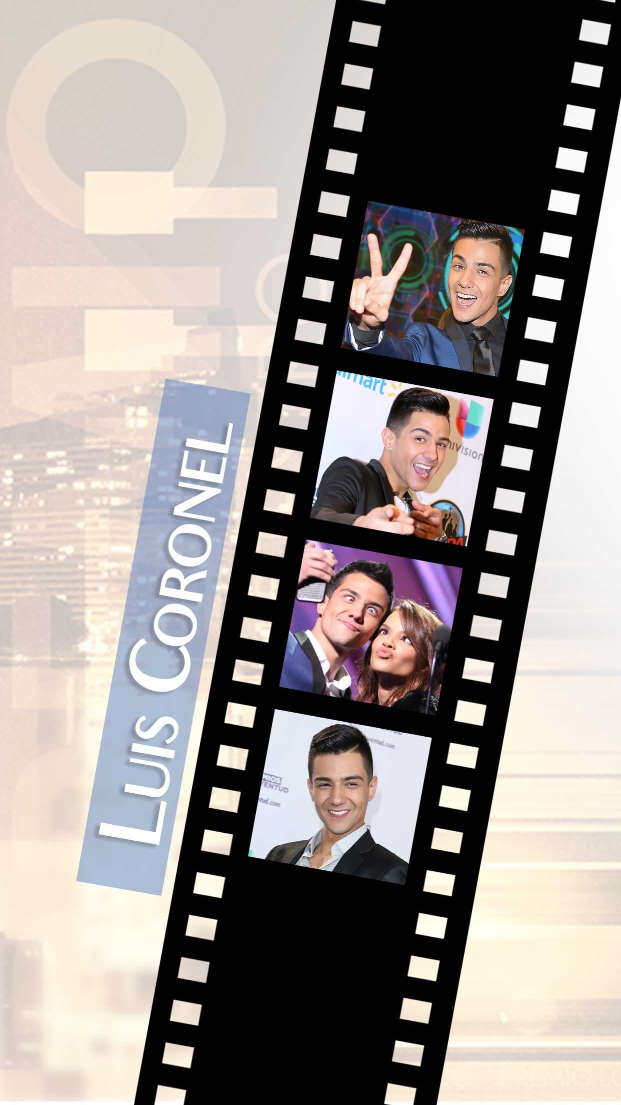 Luis Coronel y su ritmo.