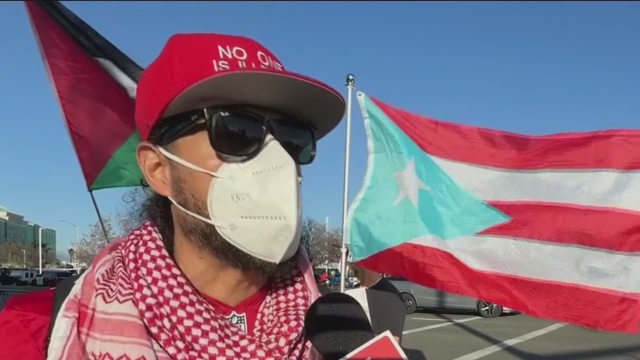 Fiesta, protesta y miedo en el Super Bowl LX: “Con el temor de que nos encontremos a ICE”