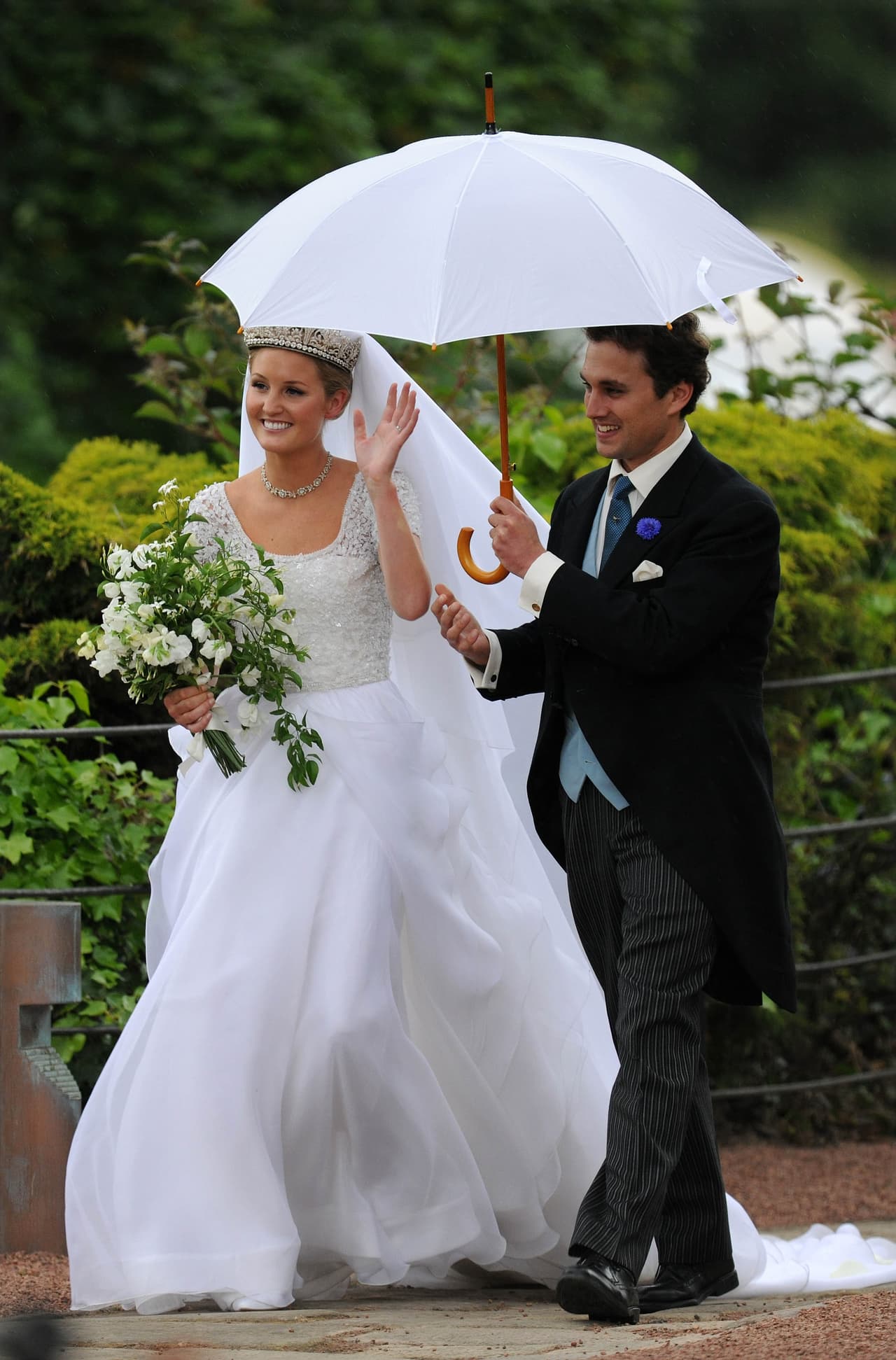 Para Van Straubenzee, de 36 años, no será su primer matrimonio. En 2013, se casó con la hija del duque de Northumberland, lady Melissa Percy (foto).