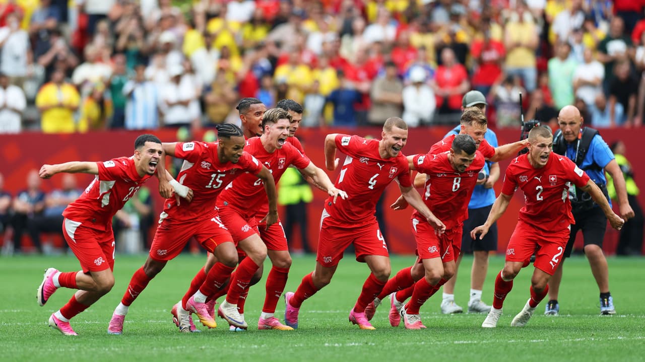 Suiza avanza a cuartos de final tras eliminar a Colombia en la Copa del Mundo