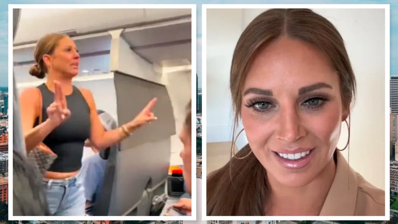  “La Chica loca del avión” aparece con un nuevo mensaje