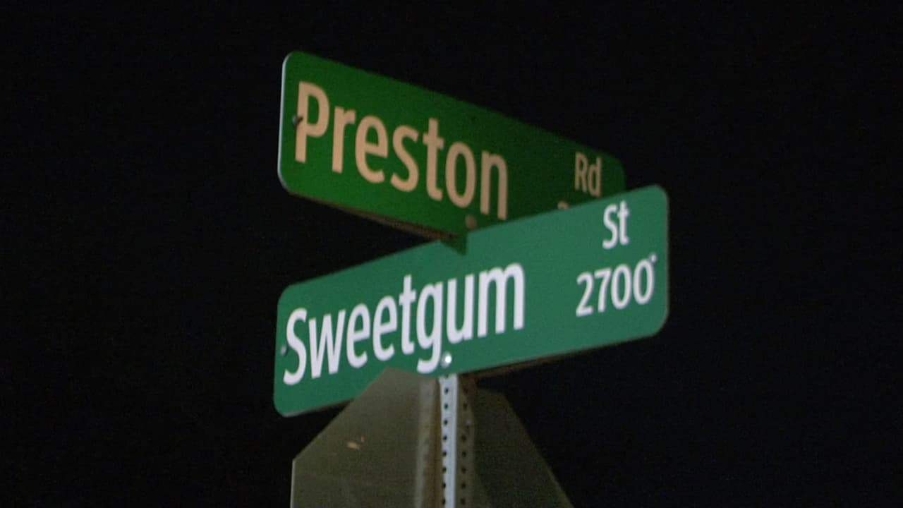 Los hechos ocurrieron entre las calles Preston Road y Sweetgum Street.
