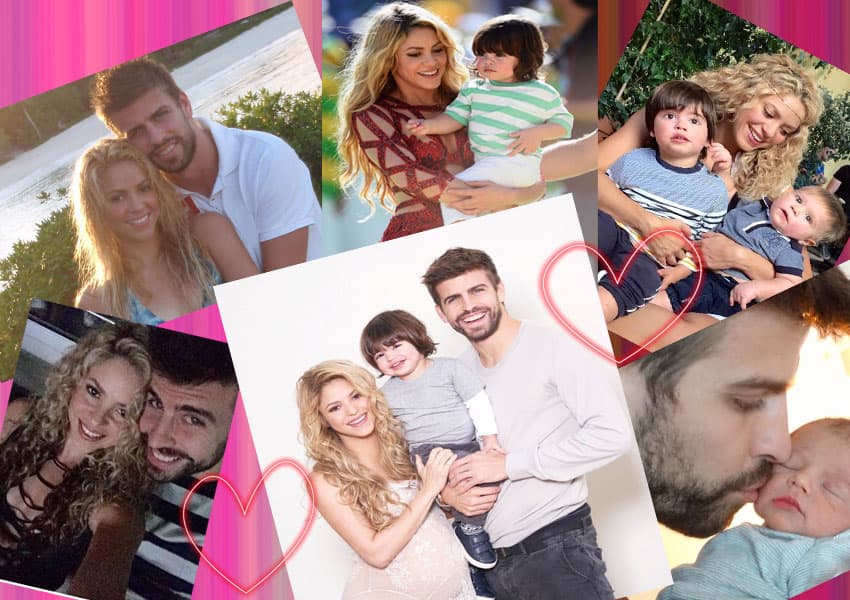 ¡Una historia de cuento de hadas, llena de amor y angelitos, así es la vida amorosa de Shakira y Piqué!