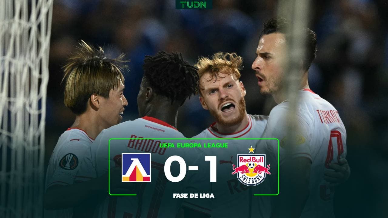 Resumen | Salzburg saca un apretado triunfo en la Europa League