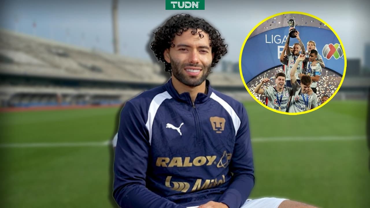 César Huerta revela cómo vio la final que perdió Pumas ante Cruz Azul
