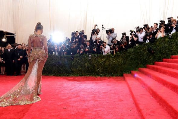 Las mejores tomas que dio Beyoncé fueron a contraluz.