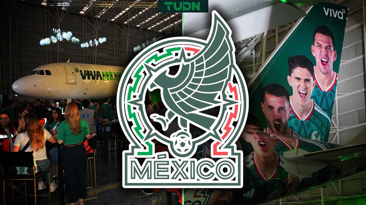 ¡Presentan el avión de la Selección Mexicana!