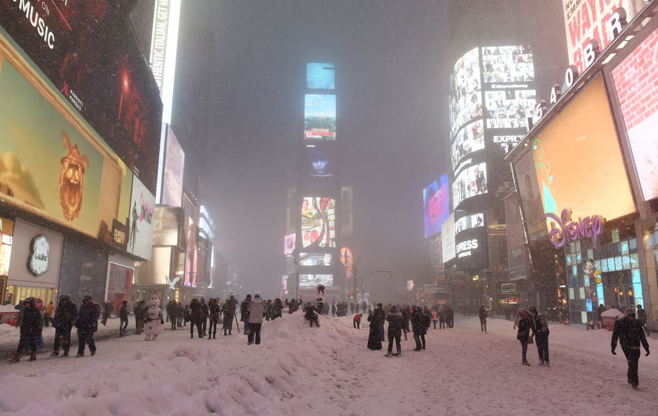 Nueva York se arropa a la espera de una nueva ola polar