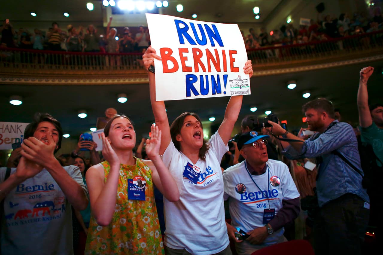 Falsa alarma, Bernie Sanders no se retira de la campaña