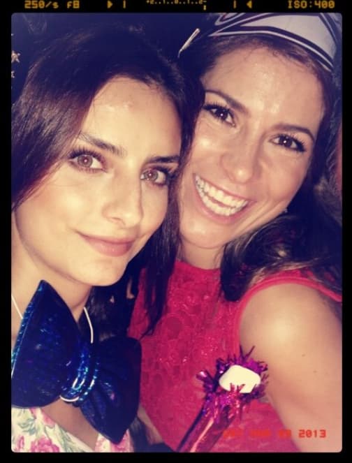 Las imágenes no mienten, se nota que hay mucho cariño entre ellas.